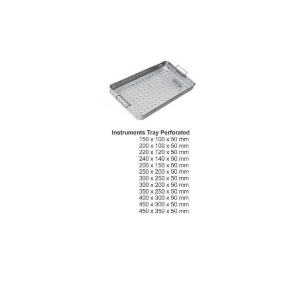 Instruments Trays Perforated